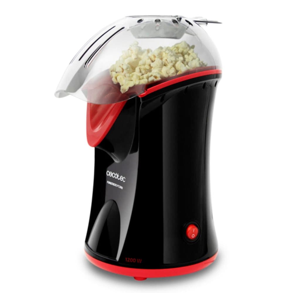 Popcornmaskin Cecotec Fun &Taste P'Corn 1200W Svart