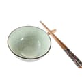 Miniatyrbild 4 av 4: Sushiset DKD Home Decor 30 x 21 x 7 cm Grön Himmelsblå Stengods Orientalisk (6 Delar)