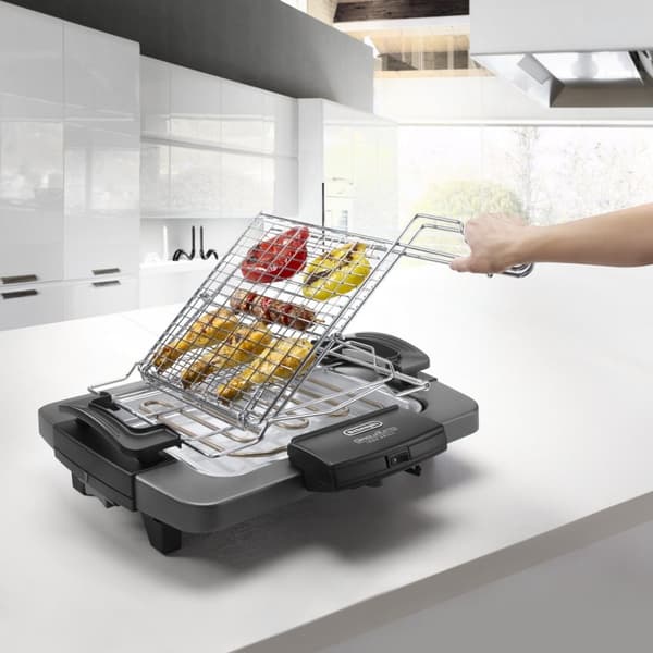 DeLonghi BQ 60.X Elektrisk Grill - Kraftfuld 1900 W Grill til Hjemmebrug