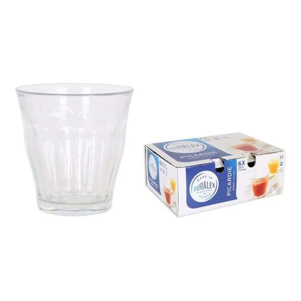 Glasset Duralex 1026AB06/6 Transparent Glas 200 ml (6 antal)