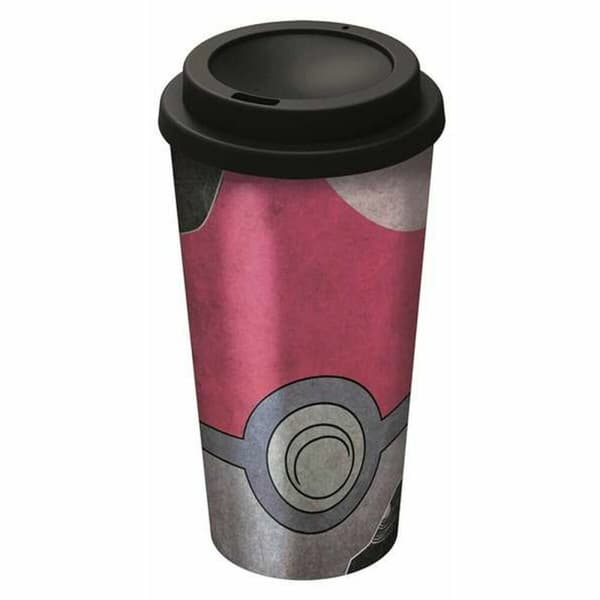 Glas med lock Pokémon (520 ml)
