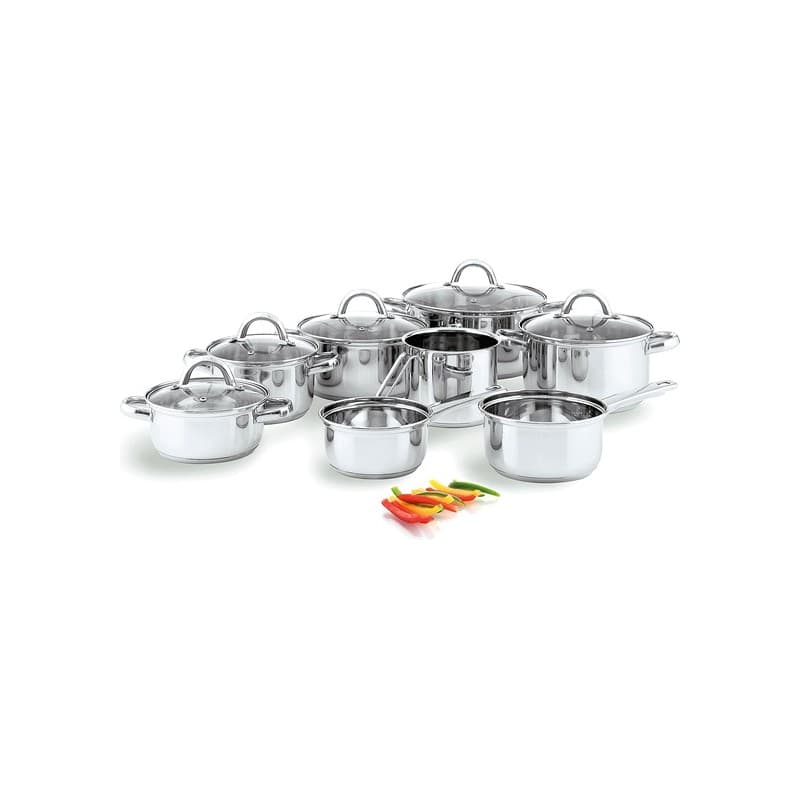 Kastrullset Quid Ottawa Rostfritt stål (8 pcs)