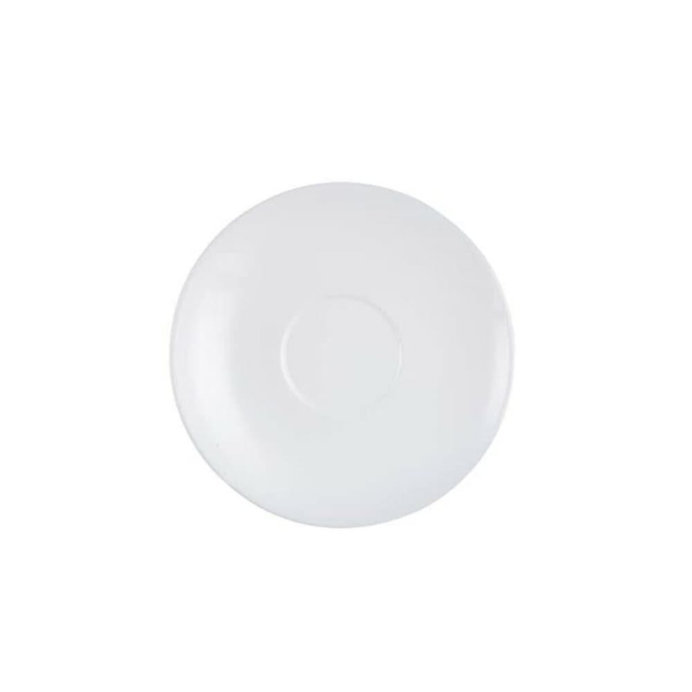 Tallrik Arcoroc Restaurant Kaffe/ Café 6 antal Vit Glas (Ø 13 cm)