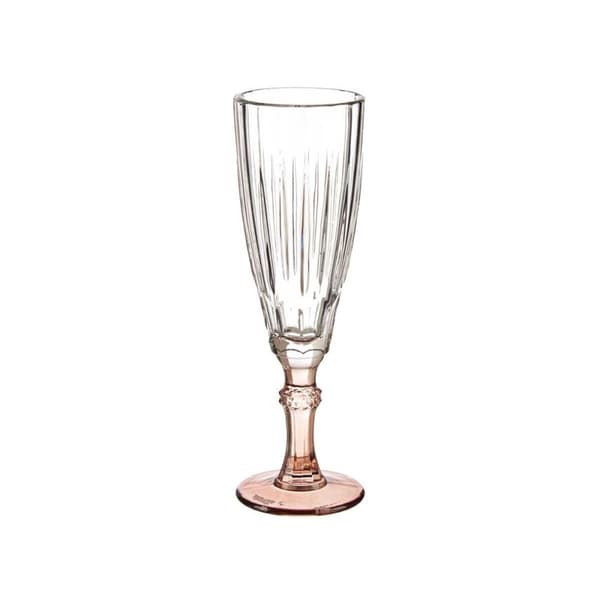 Champagneglas i brun farve, 6-pakning, 170 ml - Elegant glas til festlige lejligheder.