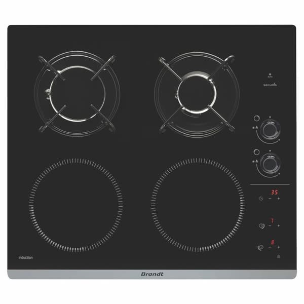 Brandt BPI6413BM Induktionshäll - Effektiv och stilren spis med induktionsteknik för enkel matlagning.