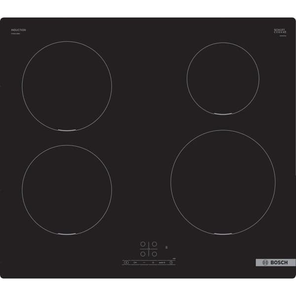 BOSCH PUE611BB5E Induktionskogeplade 60 cm - Effektiv og stilfuld kogeplade til dit køkken.
