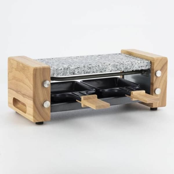 Grill med Stenplatta Hkoenig 350 W Trä - Effektiv grill med stenplatta för utsökt matlagning, 350 W, trädesign.