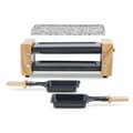 Miniatyrbild 1 av 2: Grill med Stenplatta Hkoenig 350 W Trä - Effektiv grill med stenplatta för utsökt matlagning, 350 W, trädesign.