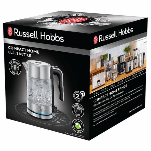 Russell Hobbs 24191-70 Vandkedel i Rustfrit Stål 2200 W - 800 ml Kapacitet