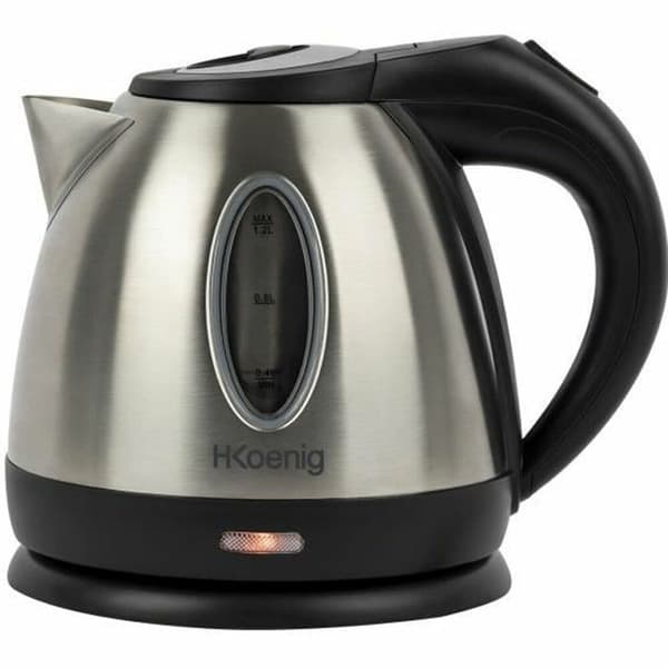 Hkoenig Vattenkokare 1,2 L Stål 1630 W - Effektiv och stilren vattenkokare för ditt kök.