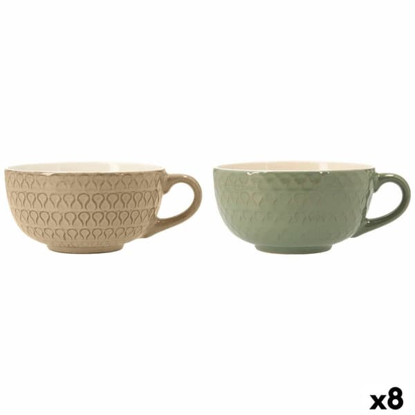 Koppar La Bouchée Ritual Keramik (550 ml) - 8-pakke til din daglige drikkesundhed. Holdbar og smuk keramikkrus til din kaffe eller te.