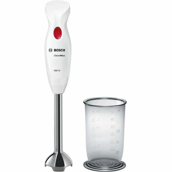 BOSCH Stavmixer MSM24100 CleverMixx Vit 400 W - Kraftfull och smidig stavmixer för enkel matlagning hemma.