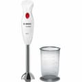 Miniatyrbild 1 av 4: BOSCH Stavmixer MSM24100 CleverMixx Vit 400 W - Kraftfull och smidig stavmixer för enkel matlagning hemma.