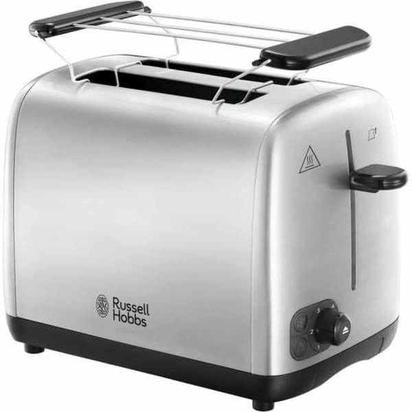 Russell Hobbs Leivänpaahdin 24080-56 850 W Hopea – Tehokas ja tyylikäs leivänpaahdin keittiöösi.