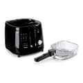 Miniatyrbillede 6 af 8: Frituregryde med 2,5 L kapacitet og 1800 W effekt i sort farve - DOMO DO461FR