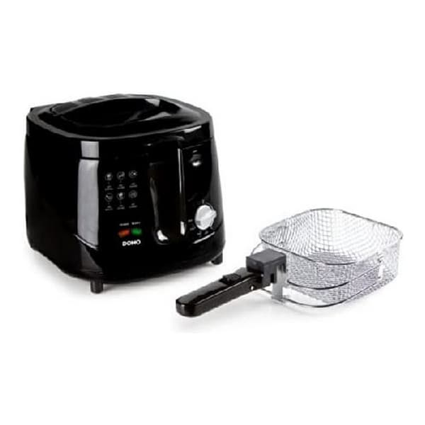 Frituregryde med 2,5 L kapacitet og 1800 W effekt i sort farve - DOMO DO461FR