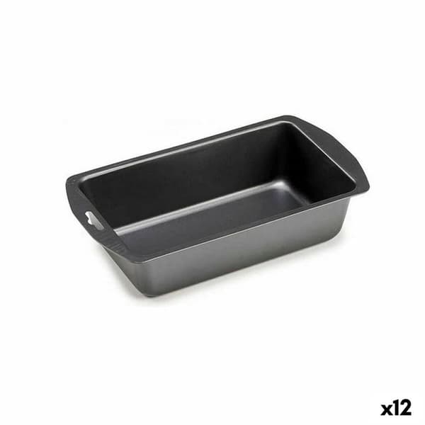 Ugnsform i Mörkgrå Kolstål - 13 x 6,3 x 30 cm (12 st) - Högkvalitativt köksredskap för dina bakverk och matlagning behov.