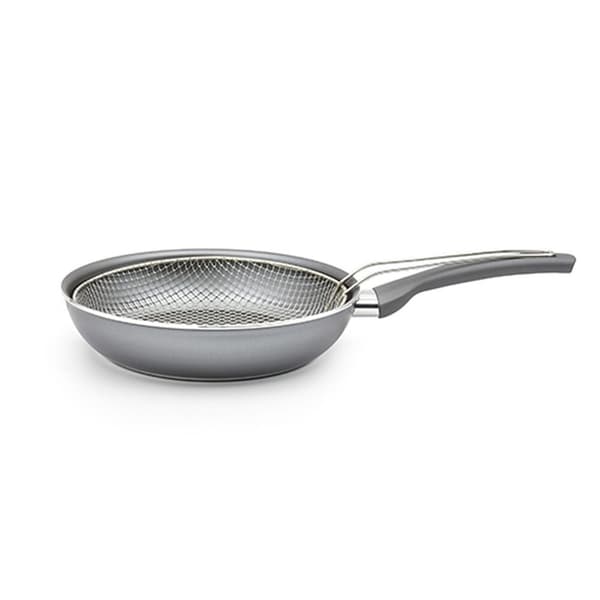 Aluminium Stekpanna med Korg TM Home Ø 24 cm - Praktisk köksredskap för effektiv matlagning hemma.