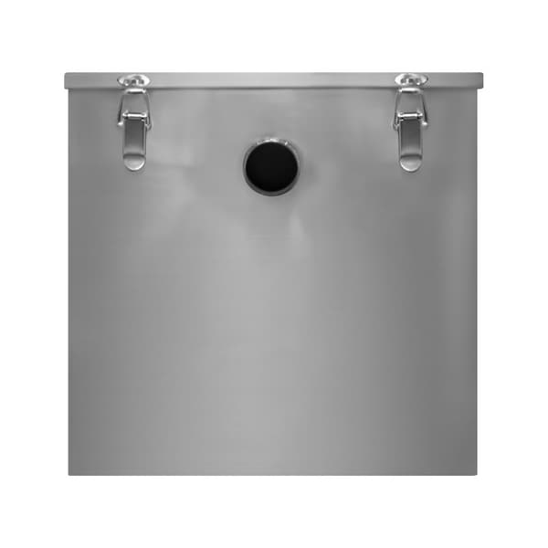 Commercial Grease Trap Under Sink Interceptor Stainless Steel Waste Fat Oil Water Separator Filter Restaurant Kitchen Takeaway Hotel Café 50mm