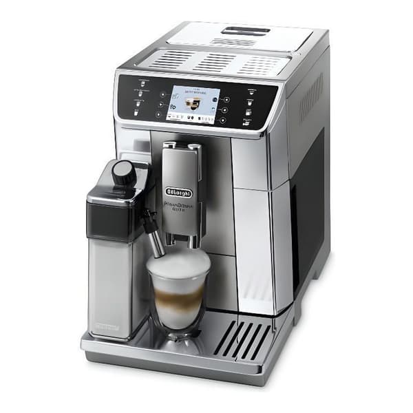 DeLonghi ECAM65055MS Kaffemaskine 1450 W Grå - Superautomatisk med 2 L kapacitet til nem og bekvem kaffebrygning derhjemme.