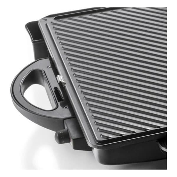 Grill Haeger 1900W Svart Rostfritt stål - Effektiv och stilren grill för hemmabruk. Perfekt för matlagning både inomhus och utomhus.
