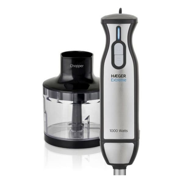Glasmixer Haeger HB-10C.019A Svart 1000 W - Effektiv svart glasmixer med 1000 W effekt. Idealisk för köket hemma eller på kontoret.