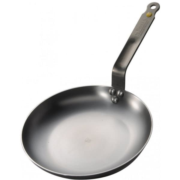 De Buyer Mineral B Element -omelettpanna, kolstål, 24 cm