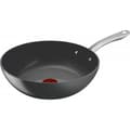 Miniatyrbild 1 av 4: Tefal (RE)NEW+ -wokpanna, 28 cm, keramiskt beläggning, grå