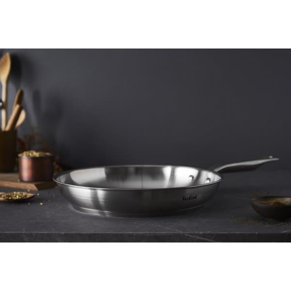 Tefal Virtuoso -paistinpannu, 28 cm, ruostumaton teräs