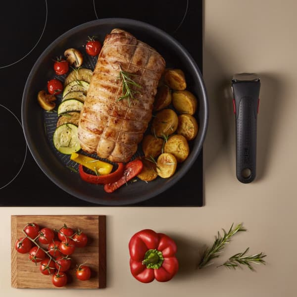 Tefal Ingenio Eco Resist stegepande, 24 cm
