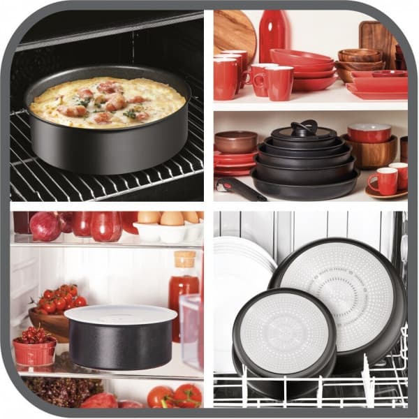 Tefal Ingenio Eco Resist -wok pande, 28 cm