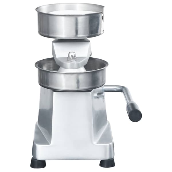 hamburgerpresser med 500 mellemlægningspapirer 10 cm aluminium