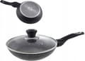 Miniatyrbillede 2 af 3: TIROSS MARMOR STEGEPADE MED LÅG 28cm TS-1256P