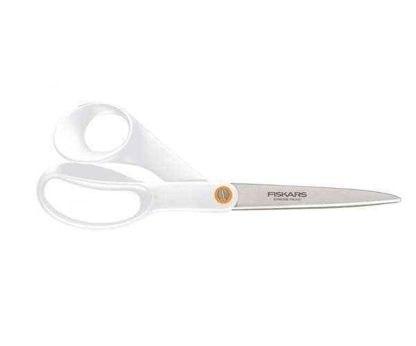 FISKARS UNIVERSAL SAKS 21cm HVID
