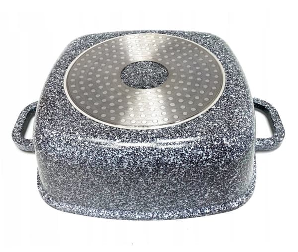 Bradepande FIRKANTIG GRYDE 6,5L 28CM ZILNER ZL-7063