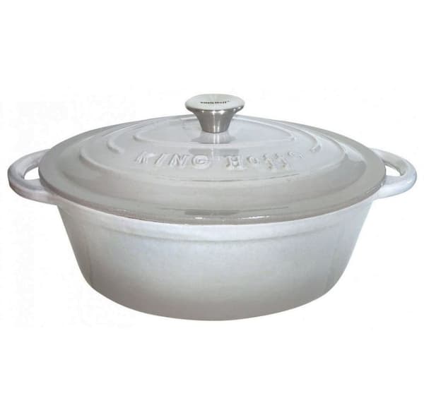 Emaljeret st?bejern bradepande 33cm 6,2l KINGHOFF KH-1613
