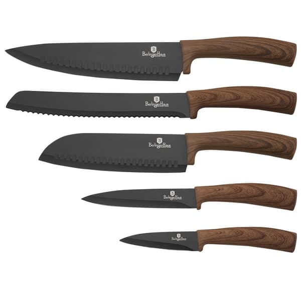 KNIVS?T 6 ELEMENTER. BERLINGER HAUS EBONY ROSEWOOD BH-2530