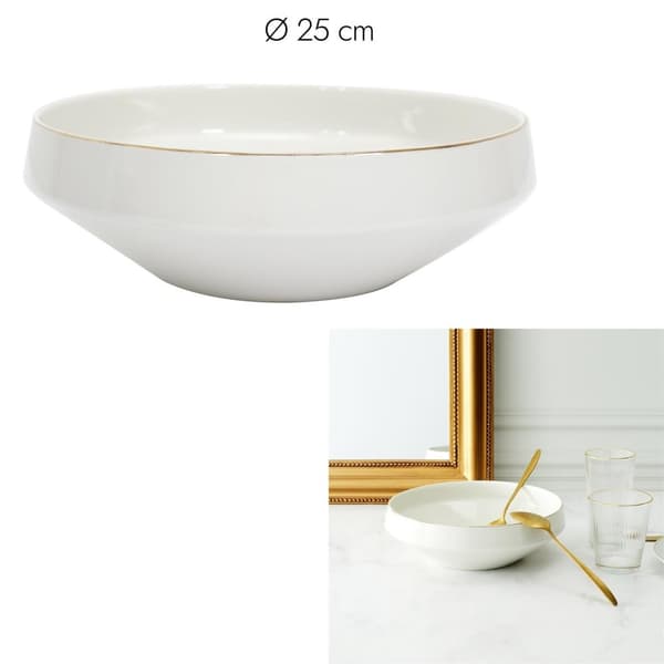Pearl Gold skål/salladsskål 25cm