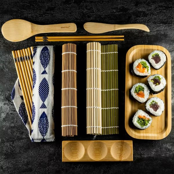 SUSHI KINGHOFF KH-1704 KIT FÖR TILLVERKNING OCH SERVERING AV SUSHI