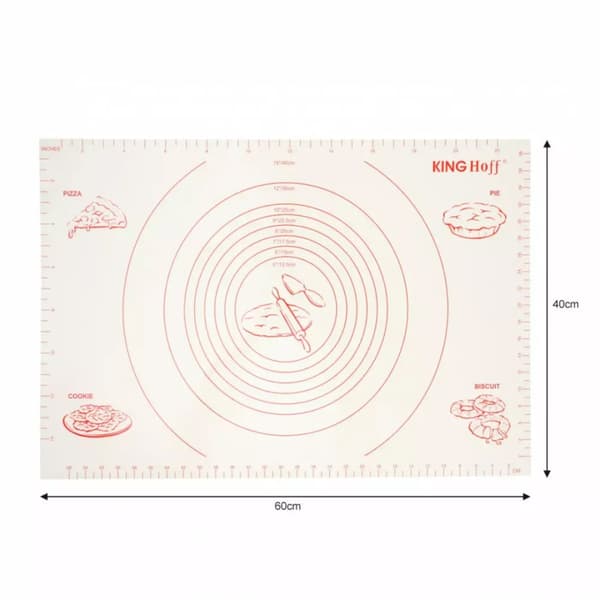 BORDSKIVA SILIKONMATTA 60x40cm KINGHOFF KH-1537