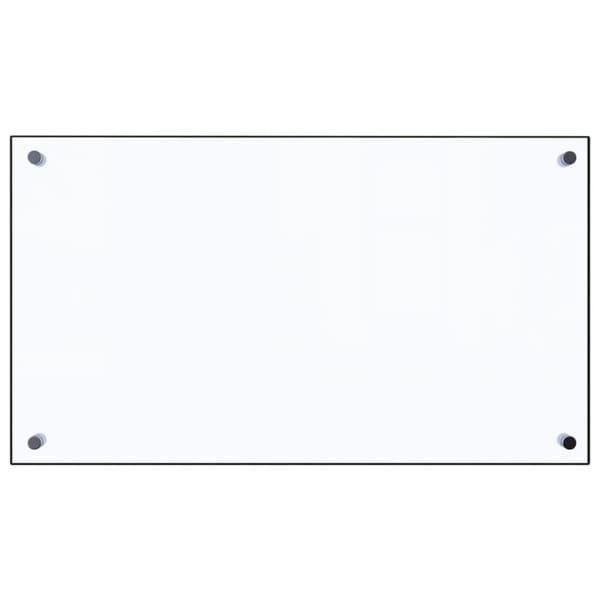 vidaXL stænkplade 70x40 cm hærdet glas gennemsigtig -  Køkkenredskaber