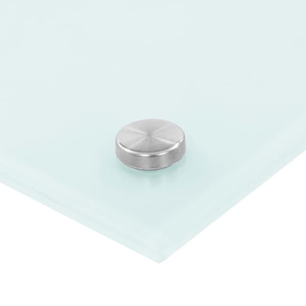 Stænkplade 70x50 cm hærdet glas hvid - Stænkplade - Stænkplader - Home & Living