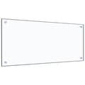 Miniatyrbild 2 av 8: Stänkskydd transparent 90x40 cm härdat glas - Stänkskydd - Stänk Skydd - Home & Living