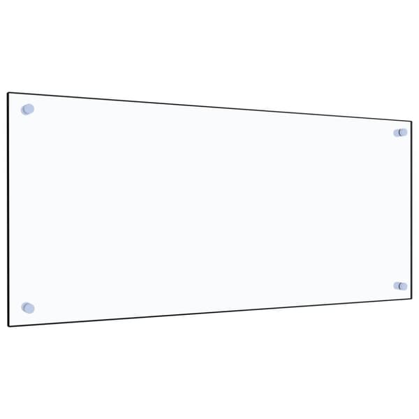 Stänkskydd transparent 90x40 cm härdat glas - Stänkskydd - Stänk Skydd - Home & Living