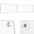 Miniatyrbild 1 av 8: Stänkskydd transparent 90x40 cm härdat glas - Stänkskydd - Stänk Skydd - Home & Living