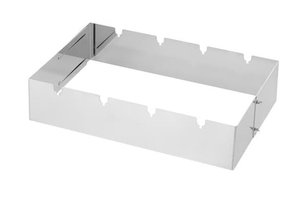 Rektangulært grilltilbehør, Churrasco-linje, 530x350x117 mm Basisvariant