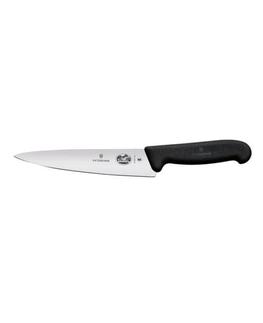 Victorinox Fibrox Kökskniv, brett blad, 19 cm, svart Basvariant