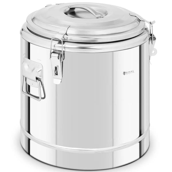 Catering termospullo ruoan kuljetukseen, teräs, 22L