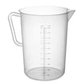 Pikkukuva 1 / 2: Ruoan mittakuppi, jossa asteikot polypropeenista, 5 l - Hendi 567500