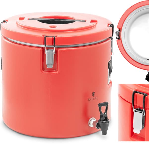 Catering gastronominen termospullo hanalla juomien kuljetukseen, 30 l